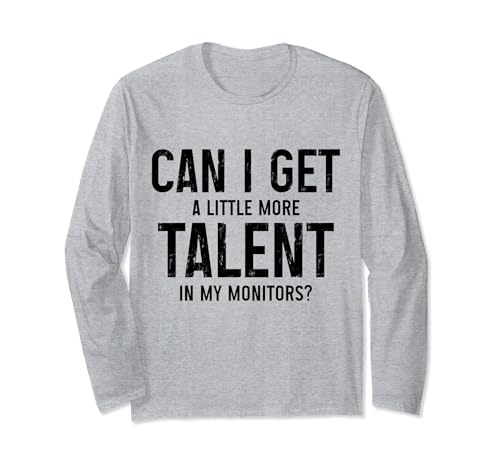 Producteur de musique Sound Guy Funny Audio Engineer Technician Manche Longue