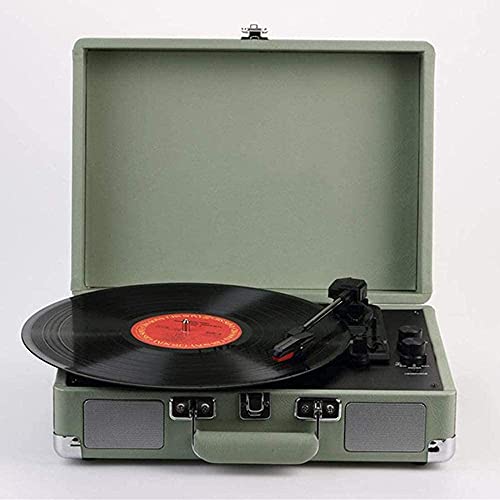 Gramophone, Tourne-Disque Portable Tourne-Disque Vintage Gramophone Valise avec Haut-Parleur Stéréo Bluetooth 3 Vitesses Prend en Charge La Sortie USB/RCA/Prise - Les Beatles, Paul McCartney, John Lennon, RIngo Starr, George Harrison Gramophone, Tourne-Disque Portable Tourne-Disque Vintage Gramophone Valise avec Haut-Parleur Stéréo Bluetooth 3 Vitesses Prend en Charge La Sortie USB/RCA/Prise