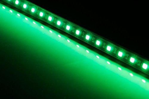 Ijdmtoy (4) Strip 12-Inch 7-Color Rgb 72-Led Knight Night Rider Scanner Lighting Bars W/Remote Compatible With Car Suv Truck, Etc #TOP3