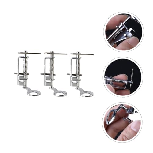 Set de 3 Pies Prensatelas de Metal para Máquina de Coser miniatura 7