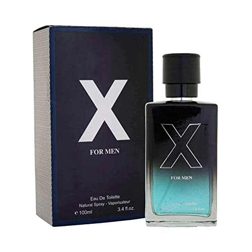 Meta-Bosem X For Men's Cologne Eau De Toilette Natural Spray - Masculine Scents - Fresh Modern Fragrance - Great Holiday Gift - For All Day Use - A Classic Bottle, 3.4 Fluid Ounce/100Ml #TOP5
