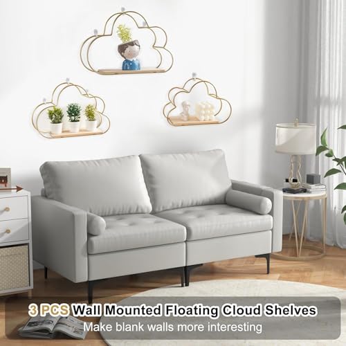 Étagère murale nuage pour optimiser mur vide de chambre à coucher - 4