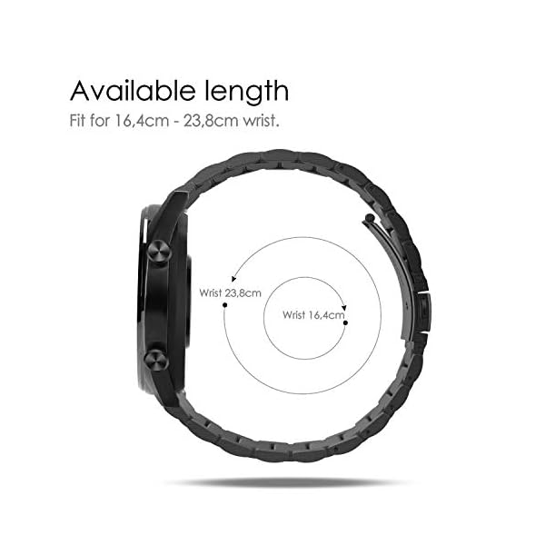 FINTIE Correa Compatible con Huawei Watch de metal - Imagen 3