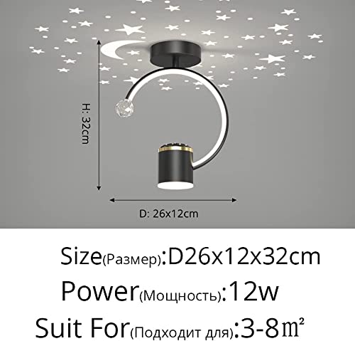 Lámpara de personalidad para solucionar pasillos oscuros con estilo LED 3