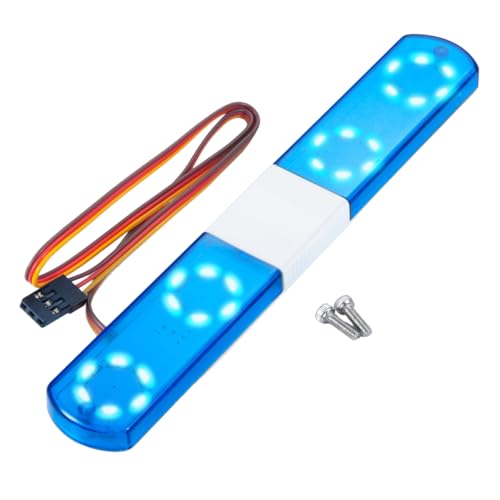 MORFUM Simulation RC Car Police Lights Multi-Function Night Flash LED Light Lamp Roof Light...