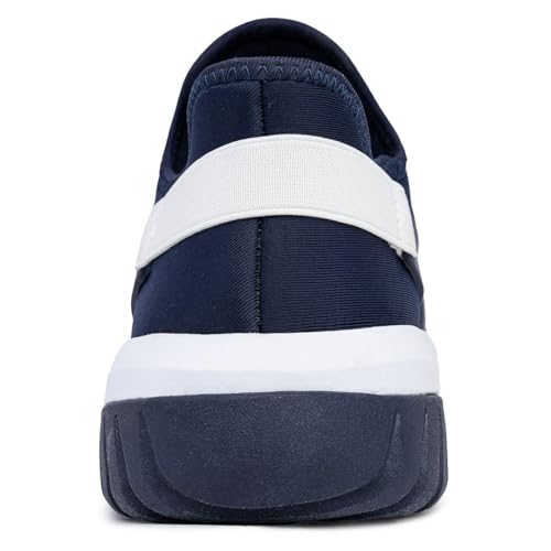 Image of Nautica Men's Slip-On Sneakers - Casual Fashion Shoes for Walking, in Medium & Wide Widths