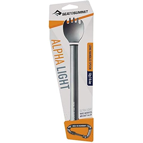 Sea to Summit Alpha Light Alloy Long Handled SPORK for ration packs & Jetboil Cover