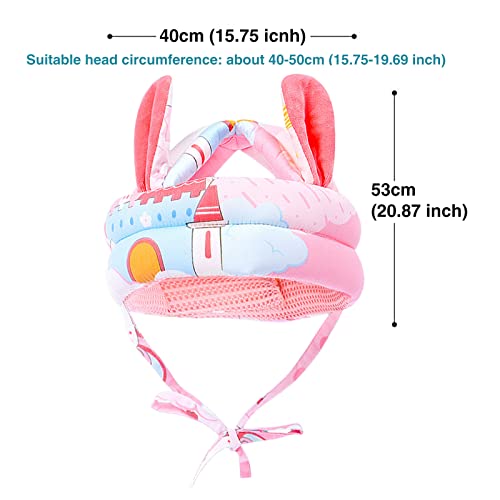 Capacete de segurança para bebês, boné de proteção infantil, capacete de caminhada para bebês, chapé