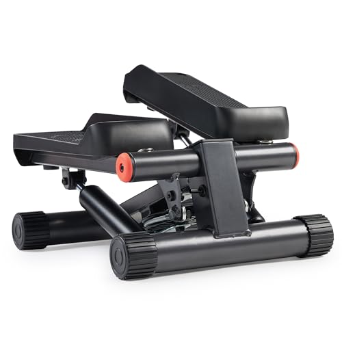 Sunny Health & Fitness Mini Stair Stepper with Resistance Bands for Cardio - image 7