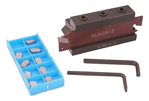 Black Friday - 80% OFF HHIP 3900-5359 0.625 x 1.02" Indexable Cut-Off Tool Kit (15 Piece Set)