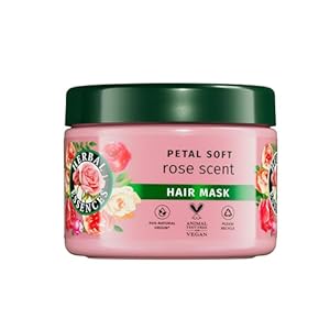 Herbal Essences Rose Scent Petal Soft Hair Mask 500ml to Intensely Nourish Dry Hair