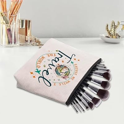 Travel Gifts for Women: Cosmetic Bag - Best for International Travelers & Weekend Trips