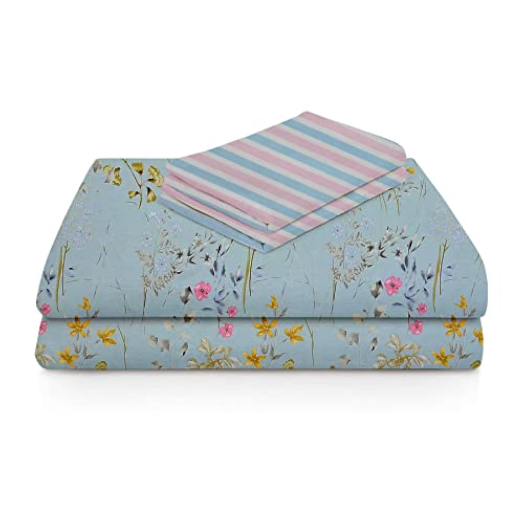 Kingston Collection Ultra King Size Bedsheets with 2 King Size Pillow Covers