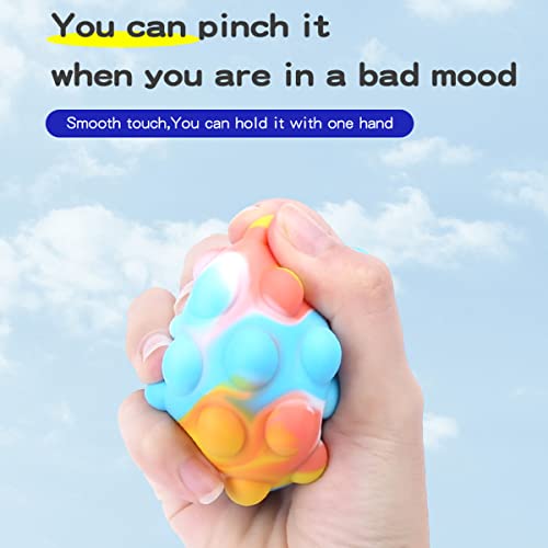 Tangser Pop Fidget Blocks Blall (Mixed (Ombre + Green)-2Pcs) #TOP4