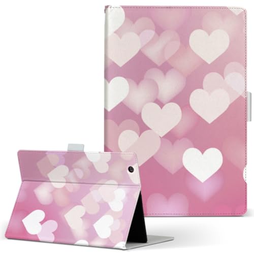 LAVIE Tab T8 T0855/KAS�ETAB08/H05 8.7�C���` �Ή� �蒠�^�^�u���b�g�P�[�X PU���U�[ �X�^���h�@�\ �J�[�h���[ ���ړ\��t���� �n�[�g �s���N 002007