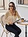 Avidlove Womens Sheer Shrug Tie Front Long Bell Sleeve Mesh Bolero Lightweight Summer Casual Short Shawl Top Dark Nude XX-Large