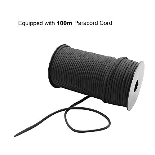 DECDEAL 6 Peças Paracord Conjunto de Costura com Cord Paracord Agulhas de Costura Paracord Ferrament
