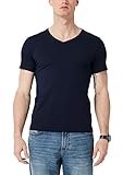 s.Oliver Herren 03.899.32.4500 T-Shirt, Blau (Classic Navy 5877), M
