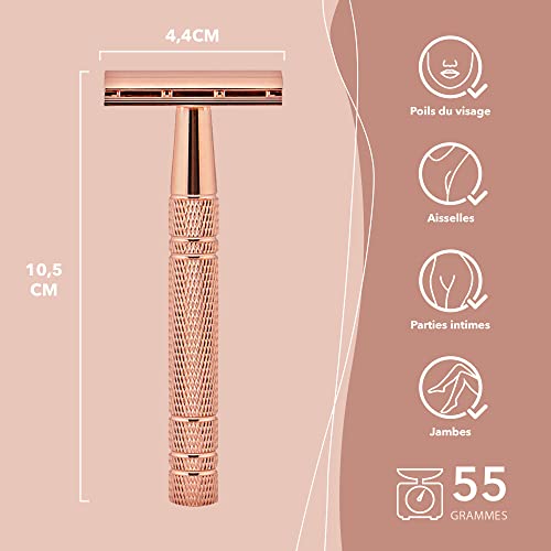 Rasierhobel-Set Bamboozy Safety Razor Starterkit mit Rasierseife