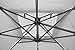 Angel Living Sombrilla Parasol Romano con Doble Techo, 2.65 m Parasol Excentrico...