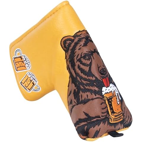LZFAN Golf Club Head Cover with Embroidery Cover