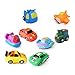 Produktbild Toyvian 8 Stücke Baby Badespielzeug, Boot Fahrzeug Flugzeug Set Spaß Bathtime Badewanne Spielzeug für Kleinkinder Kinder