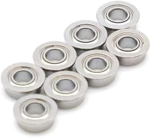 Roulements MF63ZZ 3x6x2.5mm ABEC-7 à collerette haute résistance pour guidage précis