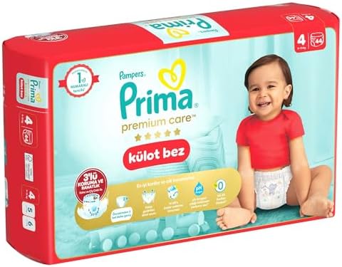 Prima Premium Care Külot Bebek Bezi 4 Numara 44 Adet Maxi İkiz Paket - Görsel 2