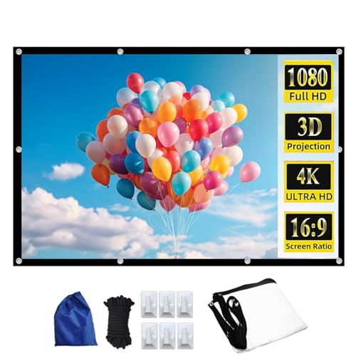 Pantalla de proyector plegable 250 pulgadas 16:9