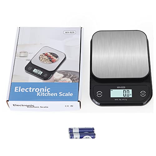 Kago Food Scale - Kitchen Scales Digital Weight Grams And Oz,0.01Oz/0.1G 7Lb/3Kg Waterproof Stainless Steel Weighing Platform For Cooking, Baking,Coffee Scale #TOP5