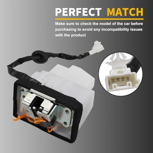 Image of Rear Tailgate Lock Actuator Compatible with 4runner 4.0L 2010-2021 69110-35082 Trunk Latch Back Door Hatch Latchk Assembly