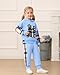 Toddler Girl Clothes Fall Outfits for Girls Cartoon Long Sleeve Sweatshirt Sweatpants Plaid Sweatsuit 2 3 Year Old Gifts 3T 4T Girl Clothes