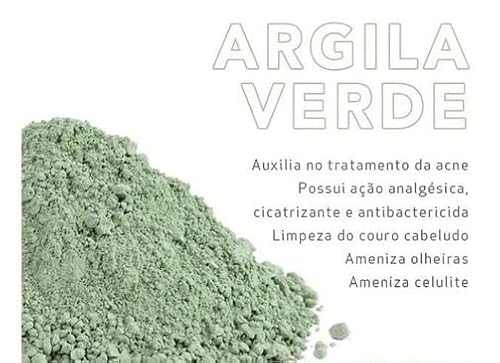 Argila Verde pote 300g - Vita Vita