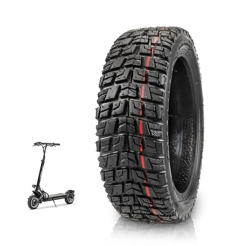 ANSENI Pneu tubeless 10 pouces (10 x 2,75 - 6,5) pour trottinette électrique Smartgyro Speedway 5, Dualtron 3, Max G30, couverture hors route, compatible scooter jante 10"