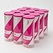 Wilson Intrigue All Court Pink Tennis Balls - 3 Ball Can (2 Cans)
