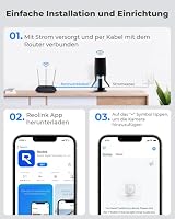 Reolink 2K+ Überwachungskamera Aussen, 2,4/5GHz Wi-Fi, 5MP Nachtsicht, IP67 – Ansicht 8