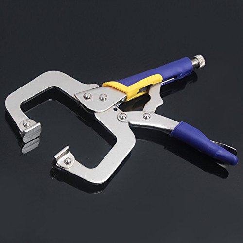 Pince de verrouillage C 27,9 cm en acier perforateur de trou pour outils cuir