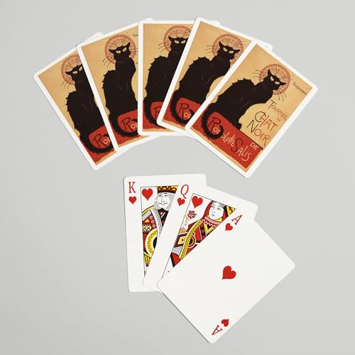 Juego de cartas Poker Lantern Press Chat Noir Cabaret miniatura 7