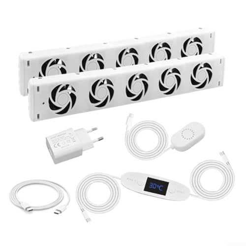 MXRV-P20 Heizkörper Ventilator mit 5 Verbesserten Lüfter, Intelligenter Heizkörperverstärker Erhöhen die Effizienz der Heizung und Sparen Energie(Duo-set) MXRV-P20 Heizkörper Ventilator mit 5 Verbesserten Lüfter, Intelligenter Heizkörperverstärker Erhöhen die Effizienz der Heizung und Sparen Energie(Duo-set)