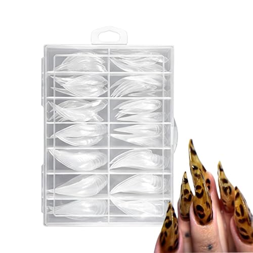 Eagle Claw nailForms Gel Extension Templates Crack Resistant nailGuides for Use | High Quality Reinforced Paper Design System, S