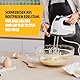 Tristar Handmixer, 5 Geschwindigkeitsstufen, 200W, Ergonomisch, Edelstahl-Rührbesen und Knethaken, Spülmaschinengeeignete Teile, BPA-frei, Mit Auswurftaste, Kompakt und Praktisch, MX-4203