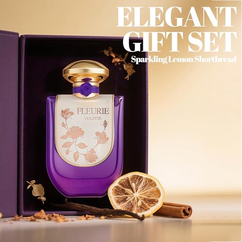 AFLUXE Riiffs Fleurie Violet Women Perfume with Vanilla Powder,Matiere Premiere, Rose, White Florals Scent - Eau de Parfum Long-Lasting Fragrance for Women, 3.40 Ounce / 100 ml - Thumbnail 2