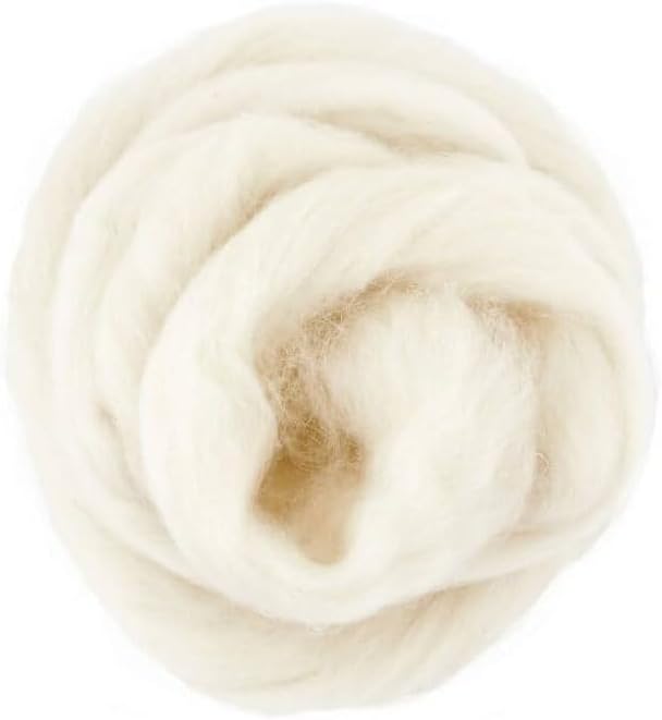De Witte Engel, Stuffing Wool for Doll Making, Washed and Combed, Waldorf Dolls (1kg)
