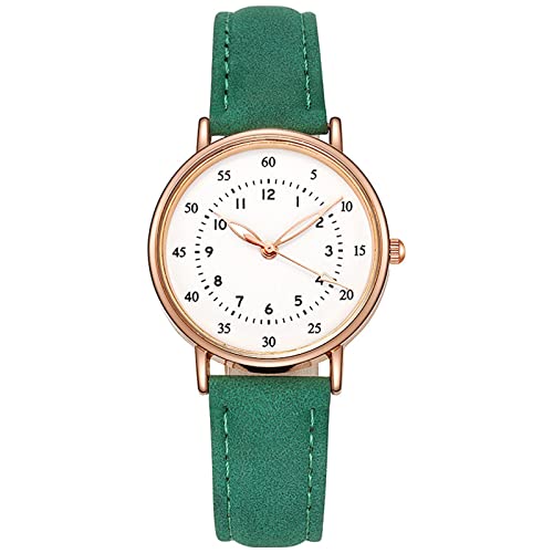 Reloj electrónico de cuarzo reloj de batería diamante correa de reloj Apple luminoso reloj strapsquare relojes para hombres automático, verde, talla única, Correa Cover