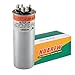 HUAREW 45/5 uF 45+5 MFD ±6% 370V/440V CBB65B AC Capacitor Dual Run Round Capacitor Replacement 45 5 uF MFD 370 440 Volt VAC for AC Unit Fan Motor Start or Heat Pump or Condenser Straight Cool