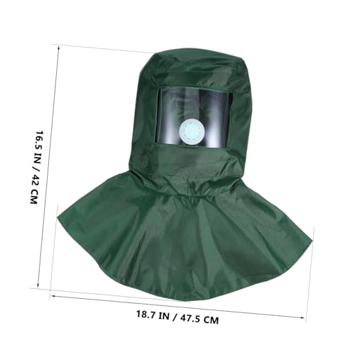 Masque de sablage anti-projection pour ponçage et meulage