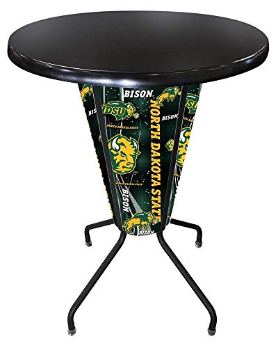 Holland Bar Stool Co. Outdoor/Indoor LED Lighted North Dakota State Pub Table
