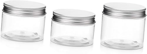 Frascos concentrados Viajes Maquillaje Contenedores 3pcs Redondo Crema Botellas de Muestra de Crema