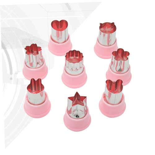 Amosfun Form zum Schneiden von Früchten kuchendekoration kuchen dekoration keksdosen tortendeko firmung gebaeckdosen plätzchen dosen cookie jar gemüseschneider Kekse formen