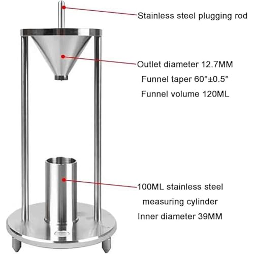 Medidor de Densidad Aparato Volumétrico Acero 120ml miniatura 3